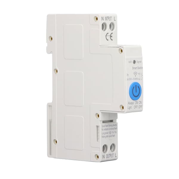 Smart Strømbryter Tuya ZigBee Mobil Fjernkontroll AC230V 1P 40A