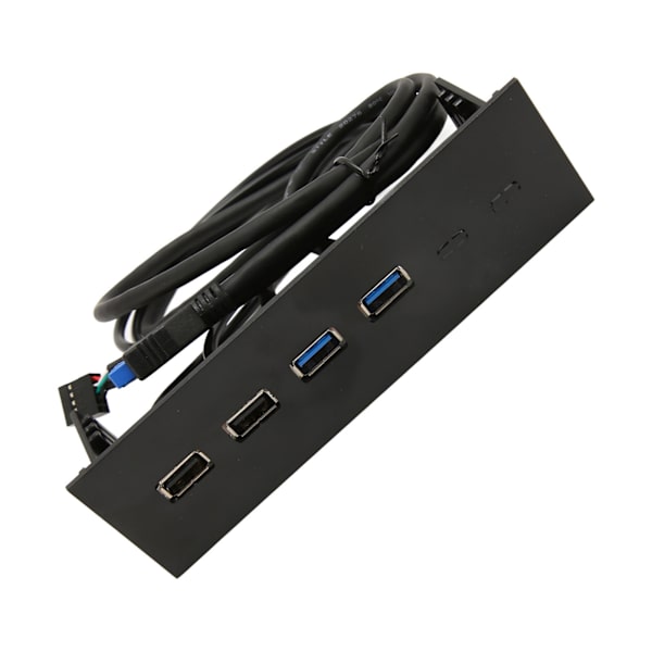 USB Frontpanel 2 USB2.0 2 USB3.0 Höghastighetsöverföring 5.25in Datorexpansionskort 4 Portar