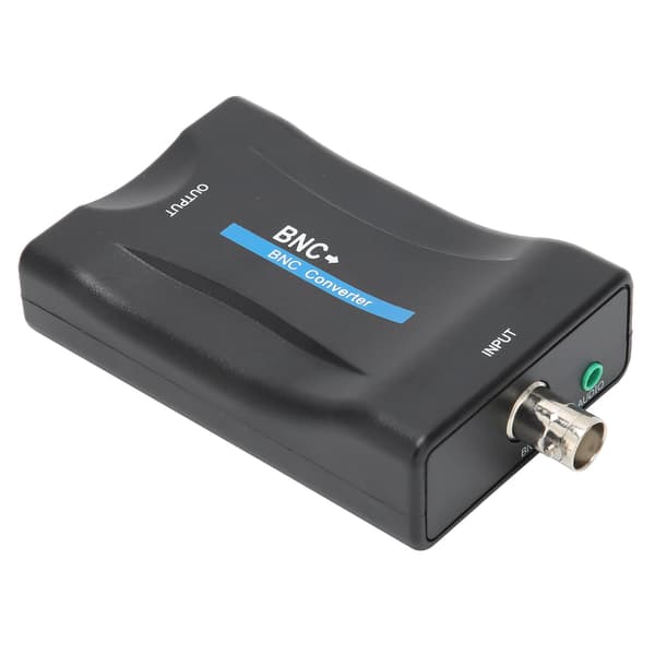 BNC til HDMI-konverter - 1080P/720P videokonvertering til High Definition Multimedia Interface skærm (sort)