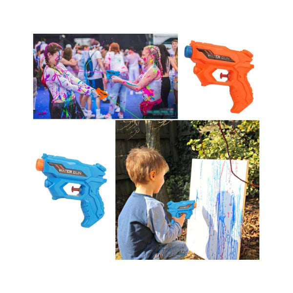 2-pack vattenpistol för barn - Vattenkampleksak - Poolparty Beach Random Color