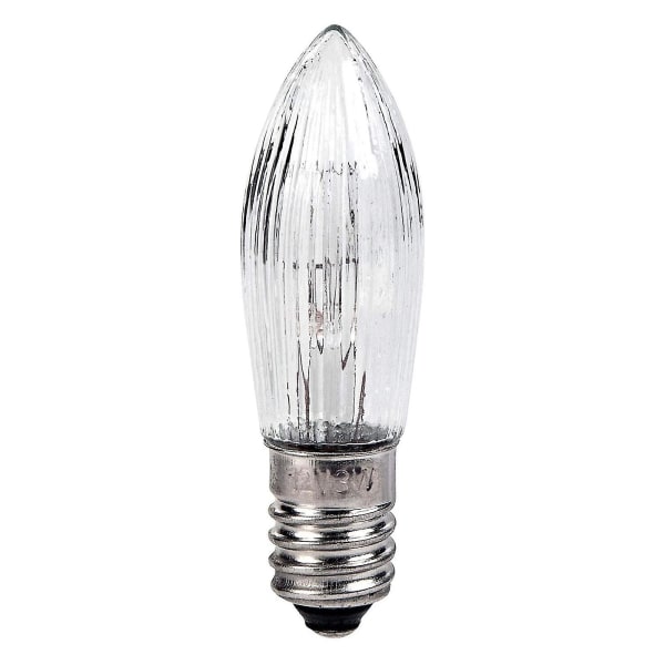 Avsmalnande ljus och LED-ersättningslampor för lampor och ljusbåge E10 Multicolor