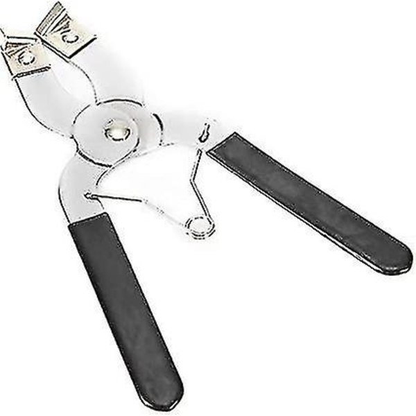 1 stk stempelringskompressor,bil Auto stempelringskompressortang Expander Installer Fjern værktøj (sort)