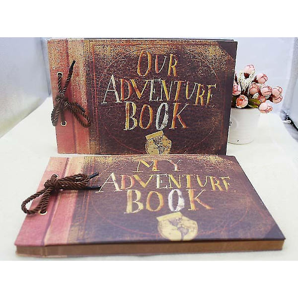 Selvklebende fotoalbum Vår eventyrbok Magnetisk utklippsbok Album Gjør-det-selv-album til bryllupsdagen Familie MY accessories