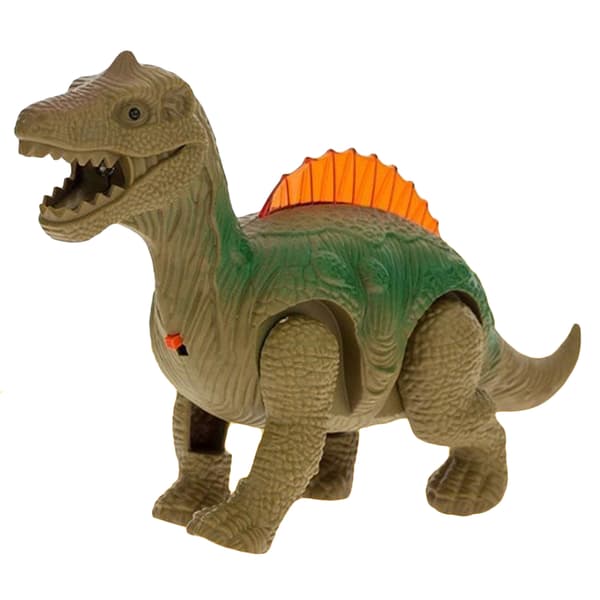Elektrisk Gående Dinosaur Lys Lyd Legetøj Dyremodel til Børn