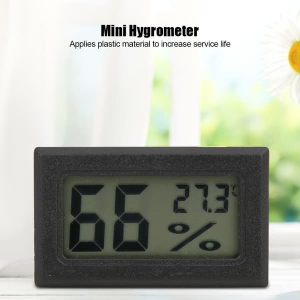 Højpræcisions Mini Digital Hygrometer med Temperaturvisning