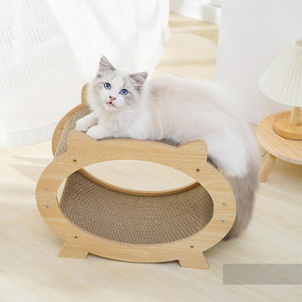 Cat Scratcher Lounge Innovativ TV-form Alla årstider Förhindrar möbelskador Cat Scratcher-säng för inomhusbruk