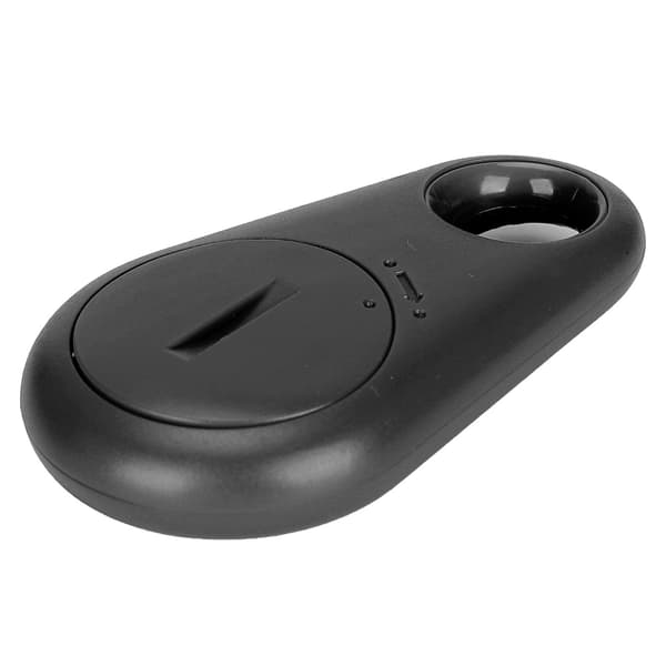 Smart Bluetooth Tracker til børn, kæledyr, pung og bagage - Trådløs enhed mod tab (sort)