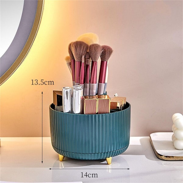 Make Up Organizer Kosmeettiset järjestelyt, 360° kääntyvä organizer