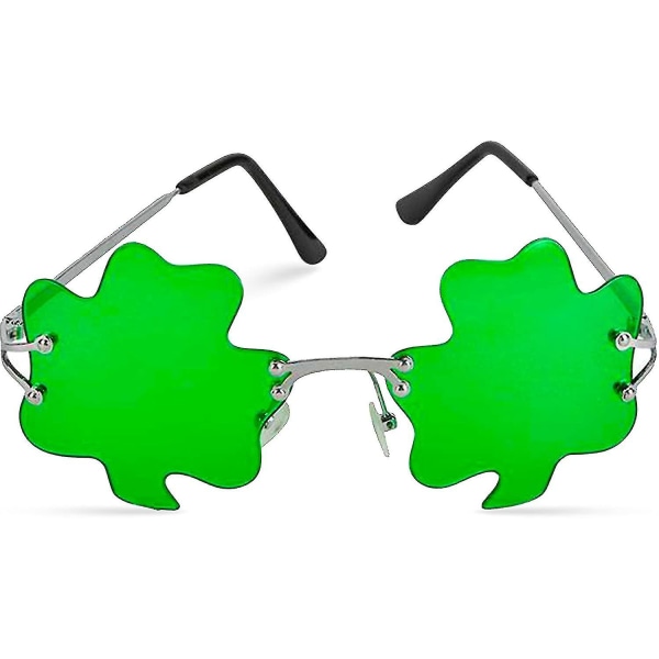 St Patricks Day Irish Shamrock lämnar glasögon