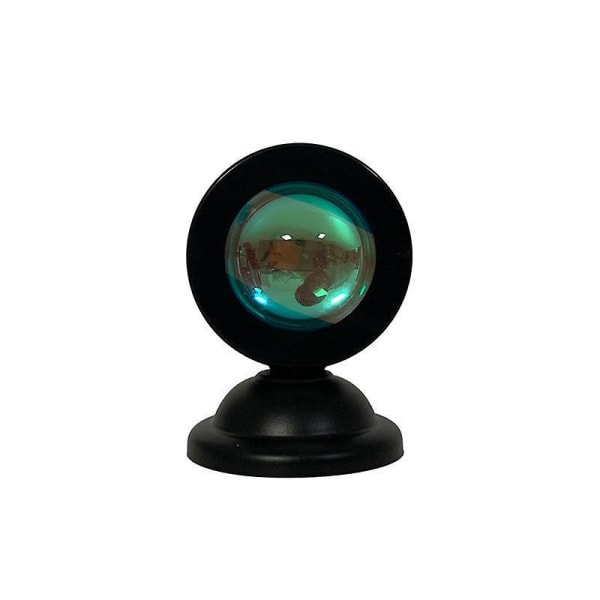Mini Solnedgangslampe Led Rainbow Solnedgang Rød Lampe Skrivebordslampe Gulvlampe Til Stuelampe Rainbow