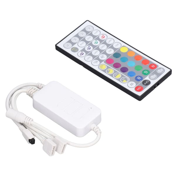44 Key RGB WIFI LED Strip Lys Controller Dual Mode Timing Funktion 3 Knapper DC5V til 24V