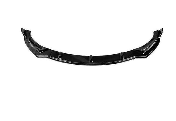 【BQ】Blank Svart Frontfanger Spoiler Beskyttelse Kompatibel med 2017 2018 2019-22 Tesla Model 3-Perfekt