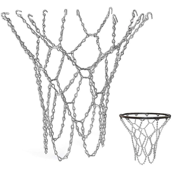 Koripalloverkko ulkona, korvaava koripalloverkko, ulkokoripalloverkko, metallinen koripalloverkko, tavallinen kestävä galvanoitu koripalloverkko sisäkäyttöön
