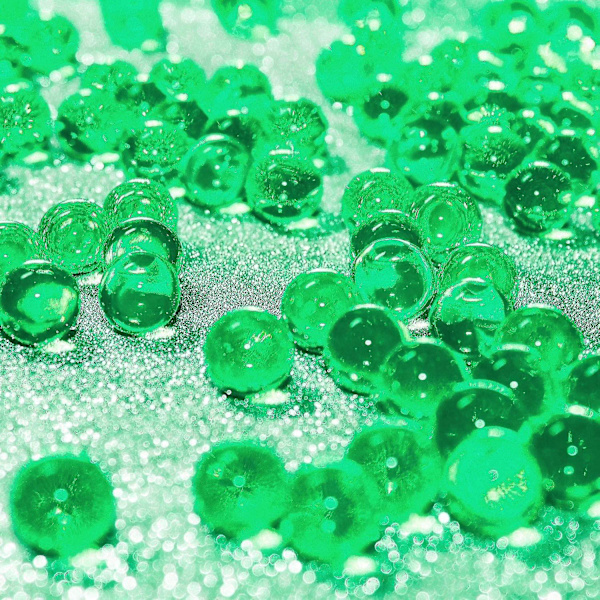 Flerfärgade vattenpärlor 3000 st Multipurpose Magic Balls GREEN