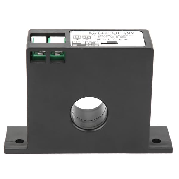 AC Strømtransducer Transmitter Strøm Gensidig Induktor AC 0‑50A til DC 0‑10V SZT15‑CH‑10V