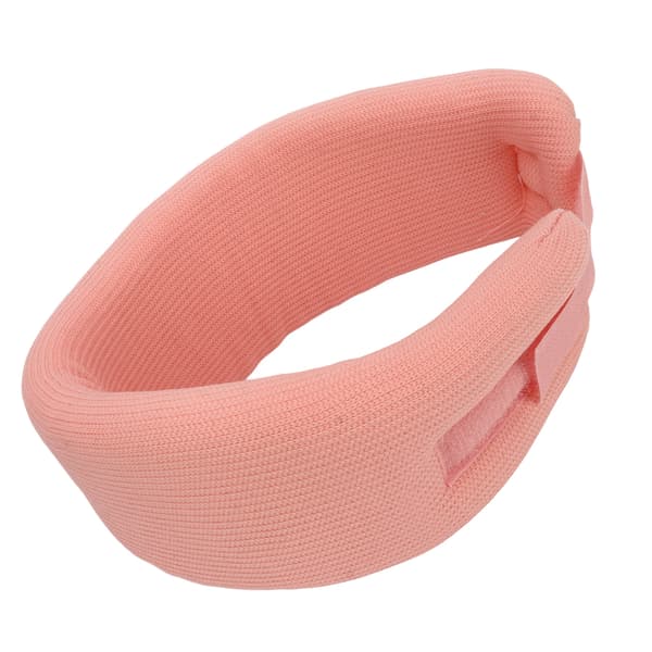 Elastisk Svamp Cervikal Krage Nakkestøttepute Smertelindring Rosa