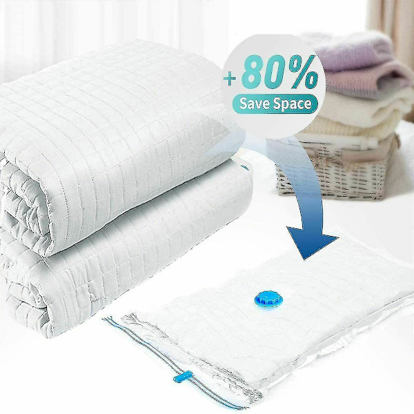 5 kpl tyhjiösäilytyspussit Space Saver Seal Puristava Jumbo Supersize (5 & 10 kpl set)