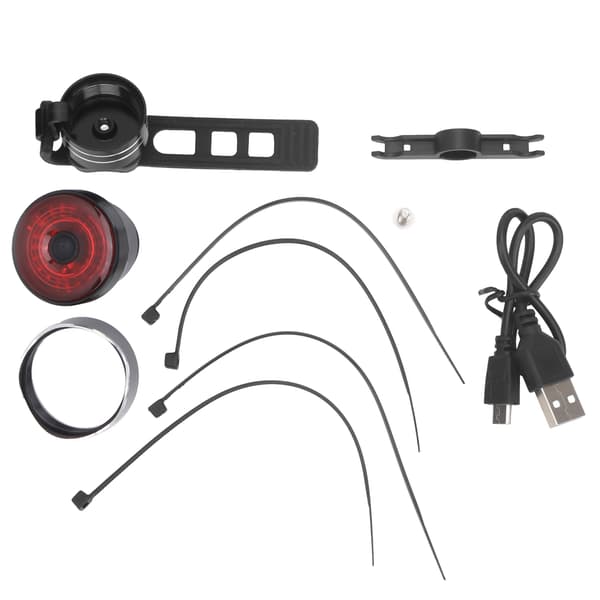 USB-oppladbart baklys for terrengsykkel