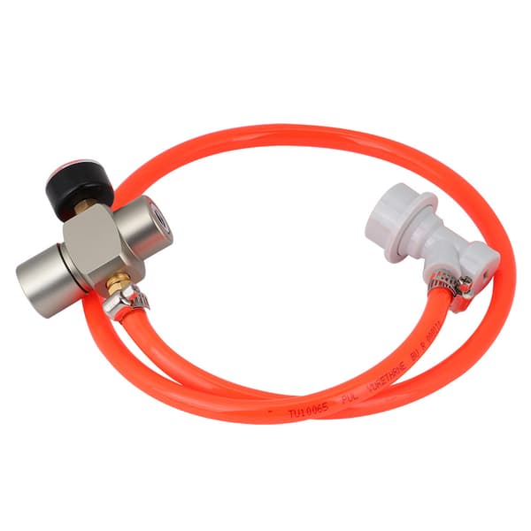 Tr21x4 CO2 Mini Gas Regulator Fed Adapter Trykmåler Oplader Kit Soda Tilbehør