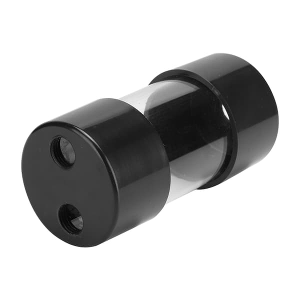 Cylindrisk datorvattenkylvattentank 100MM med transparent design