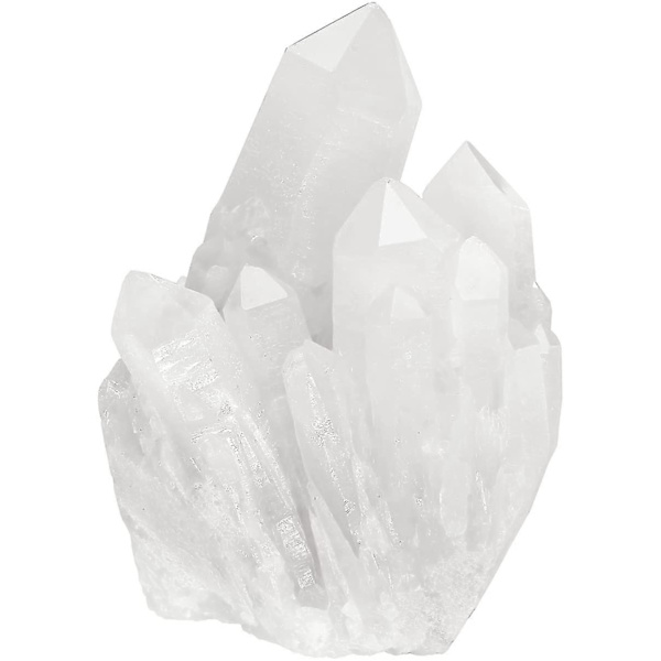 Healing Rock Crystal Clear Quartz Cluster Mineral Geode Druzy Specimen 1,85-3,5 (vit Crystal Quartz Cluster)