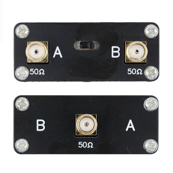 【BQ】10W 1-til-2 Antennebryter Kompatibel med SDR-transceiver, DC-500Mhz RF-Perfet
