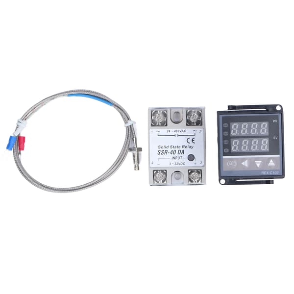 Temperaturkontroller PID Solid State Relé Temp Sensing Termoelement Digital Termostat