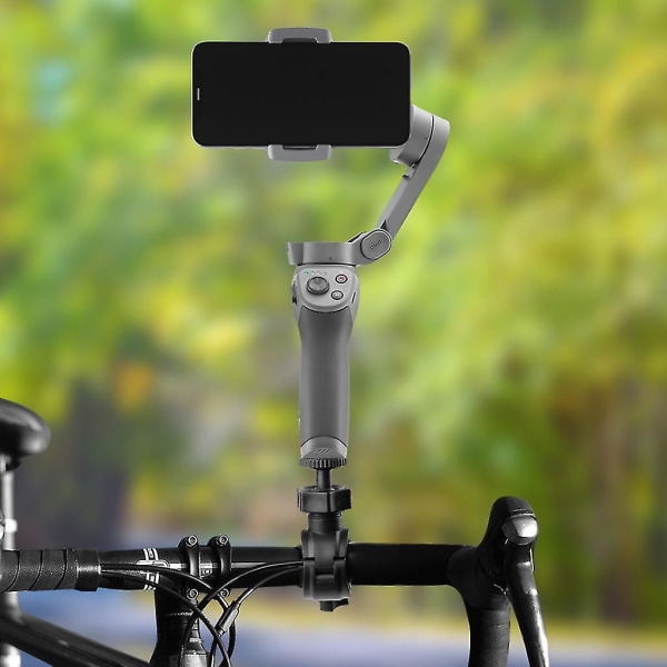 Polkupyörän kiinnityskameran pidike Pyöränpidike 1/4 tuuman sovitin Insta360 One X -urheilukameralle Osmo Mobile 2 3 -lisävarusteille