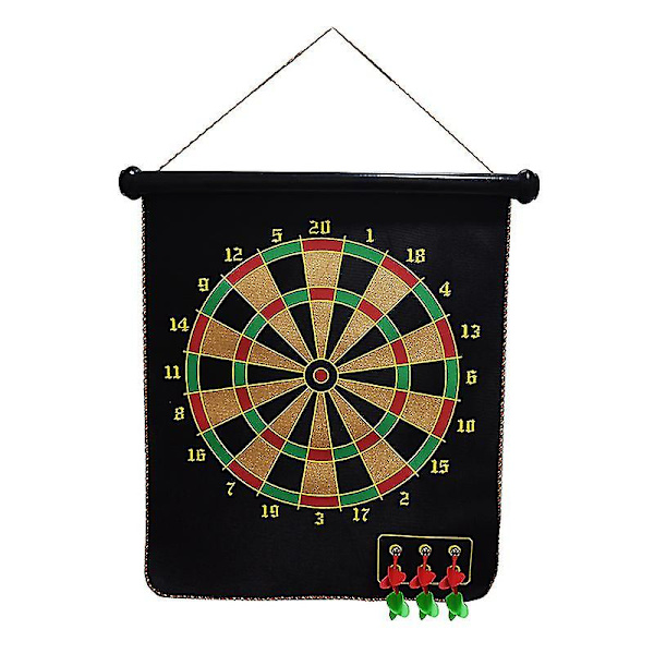 Magnetisk darttavla, inomhus utomhus dartspel för barn med 6 st Magn