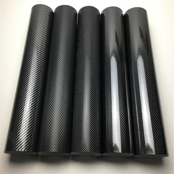 2d-6d Carbon Fiber Vinyl Wrap, Film Car Wrap Folie 152X50 CM 4D Carbon Black 152X50 CM 4D Carbon Black