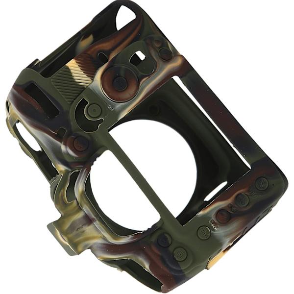 Silikone beskyttelseshus Shell mod ridser til Nikon D7000 (camouflage)