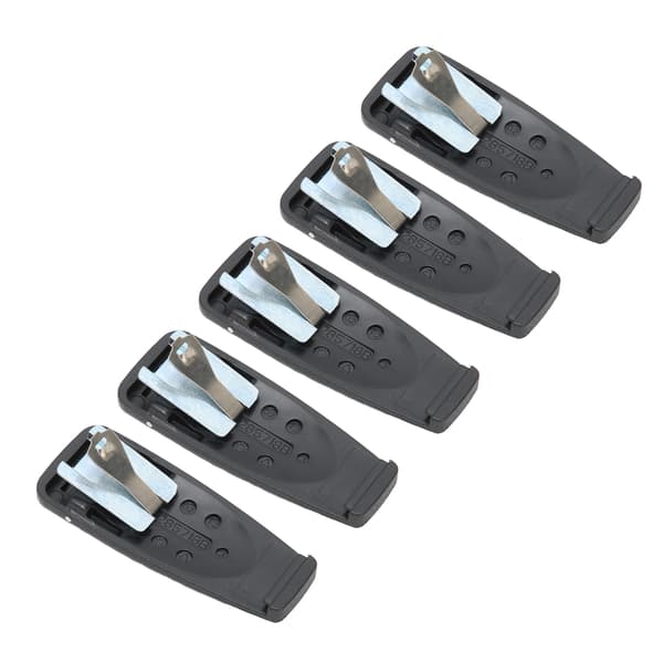 Multifunktions erstatning til Walkie Talkie bælteklips til Motorola GP2000, GP88S, GP328, GP338 (5 stk)