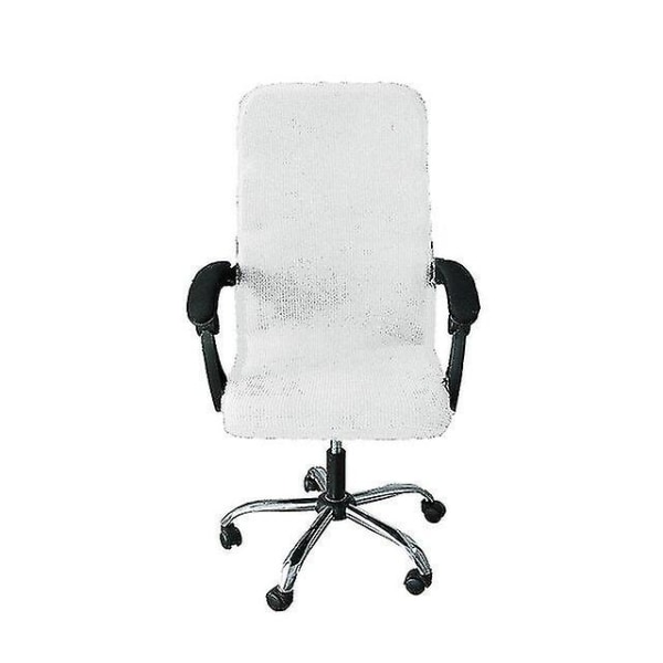 Kontor Computer Game Stol Betræk Lænestol Elastisk Stretch Drejeligt Sæde Gaming Stol Beskytter Slipcover Armlæn Betræk Card L--chair cover