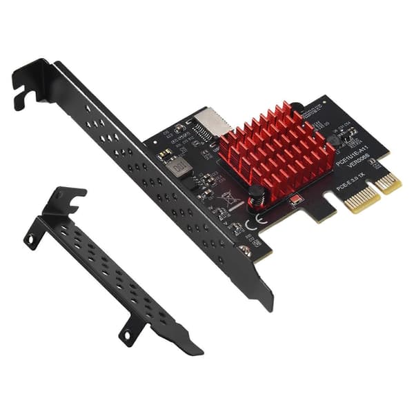 PCIE USB 3.1 GEN2 Typ-E expansionskort, 10 Gbps PCI Express 3.0 1X till 20-stifts frontpanel Typ C-kontakt