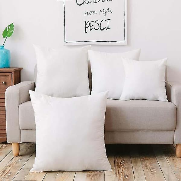 35X35cm Innerfylling Bomullsfylt Pute Myk Putekjerne For Hjem Sofa Bil