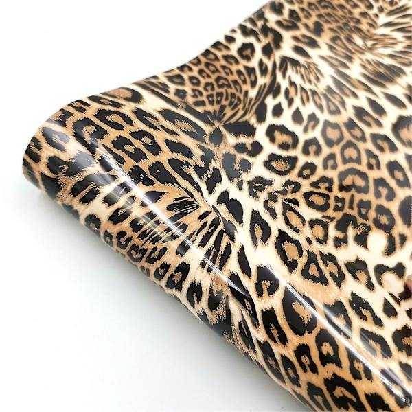 Kamouflage Leopard Print Heat Transfer Vinyl Kläder Utskrift Vinyl Multicolor