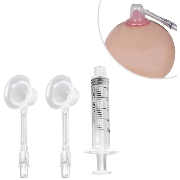 2 stk Nippel Aspirator Corrector Matesuging for flat invertert retraksjon