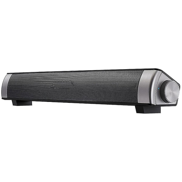 Datorhögtalare, Computer Sound Bar, Stereo USB driven Mini Soundbar-högtalare Black