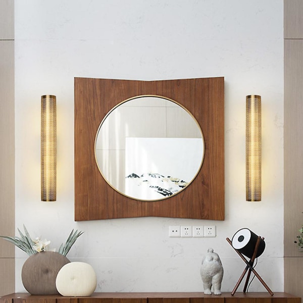 Acrylic Luxury Hallway 9w Led Wall Sconces Lighting Modern Minimalist Washroom Wall Light