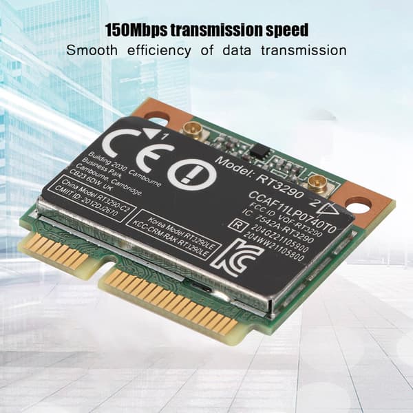 Trådlöst nätverkskort för Mini PCI-E-port - RT3290, 150Mbps