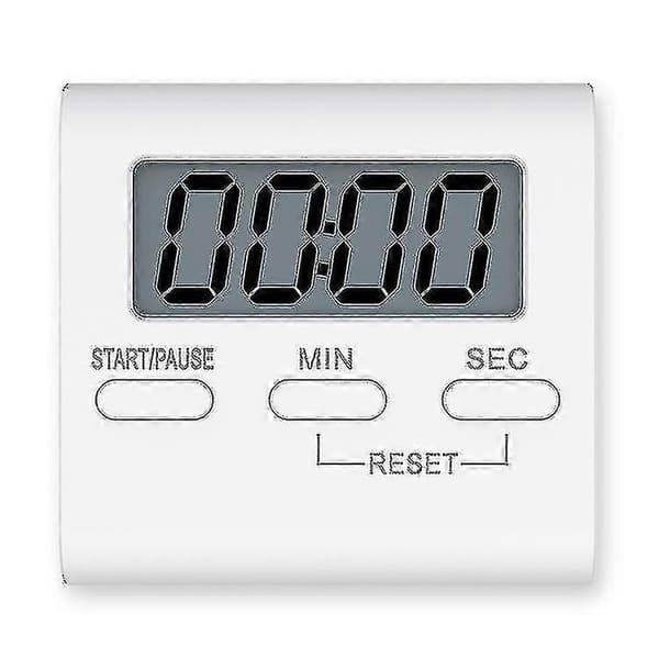 Køkkentimer Digital Køkkentimer Magnetisk Nedtælling Stopur Timer Med Høj Alarm Til Madlavningsklasselokale