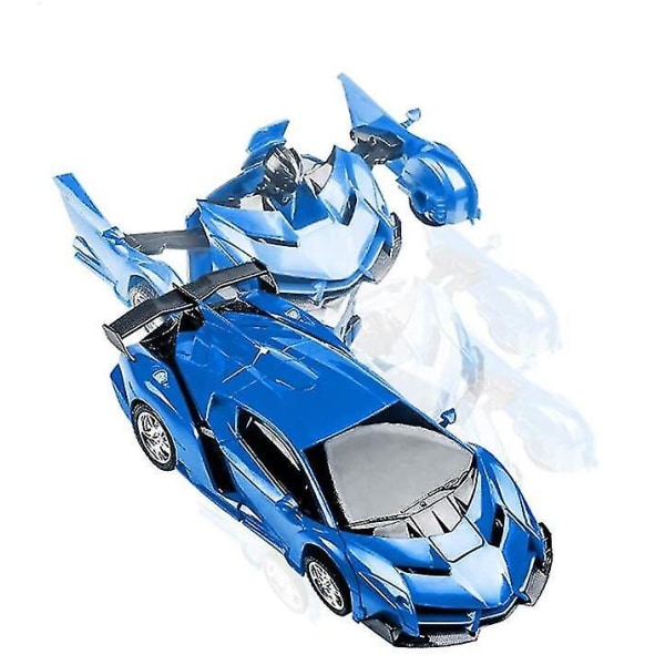 Robottiautoa muuntavat lelut kaukosäätimellä Blue