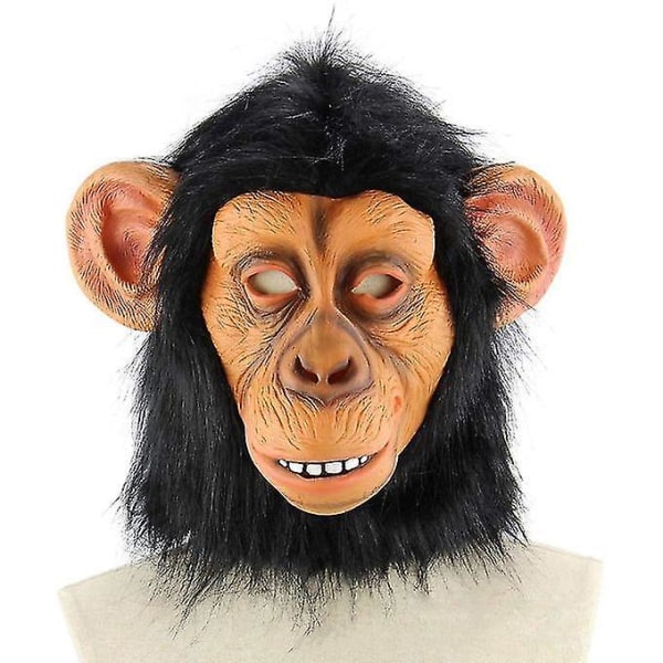 Halloween Horror Latex Animal Monkey Mask Masquerade Fancy