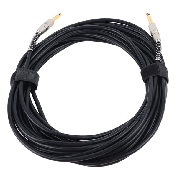 6,35 mm Instrumentkabel Brusreducering Ljudenhet Elgitarr Bas Högtalarkabel