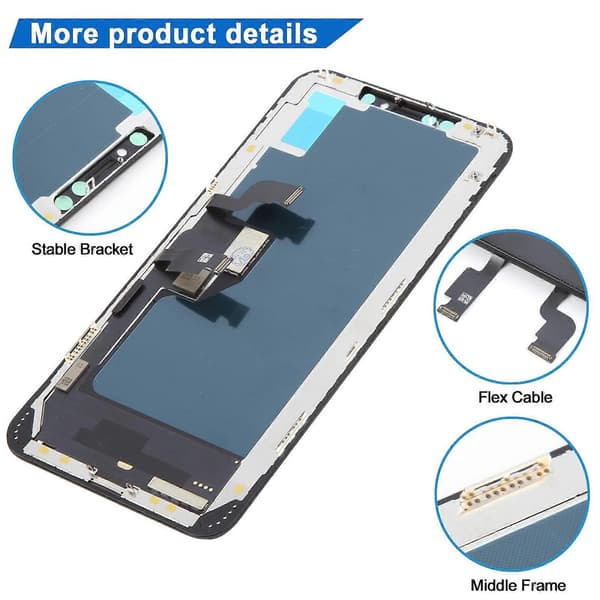 【BQ】HD Incell LCD-skærm - Perfekt For iPhone XS Max(Incell)