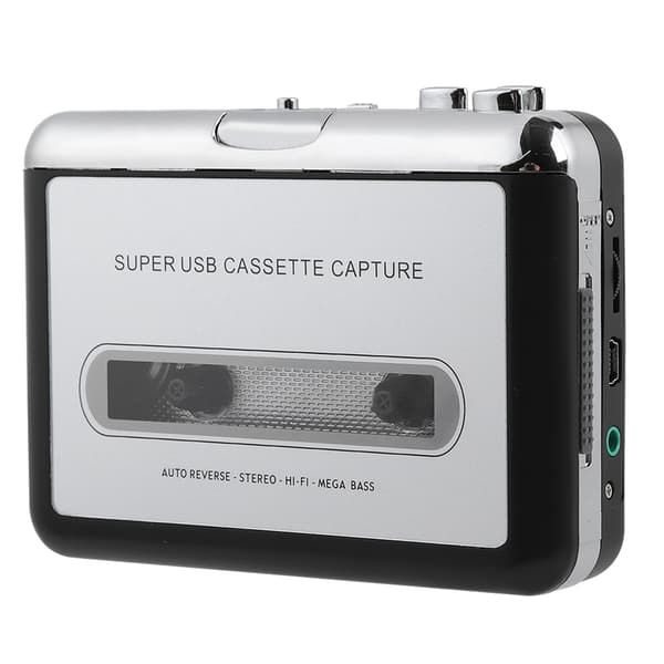 Kassettebånd til MP3 CD-konverter - Digital Audio Music Recorder