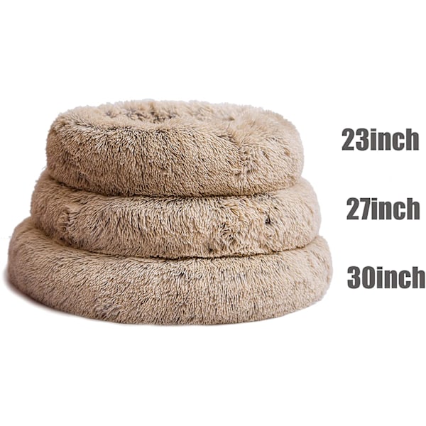 Luksus Donut Cat Hunde Senge, Varm Seng til Hunde/Hvalpe/Katte Kan maskinvaskes