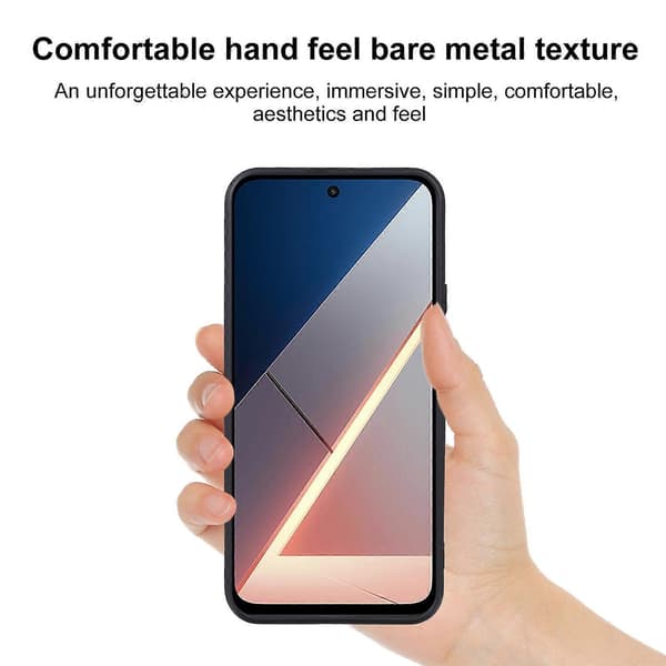 【BQ】10st TPU-mobilskal Black For Xiaomi Poco M7 4G 171mm
