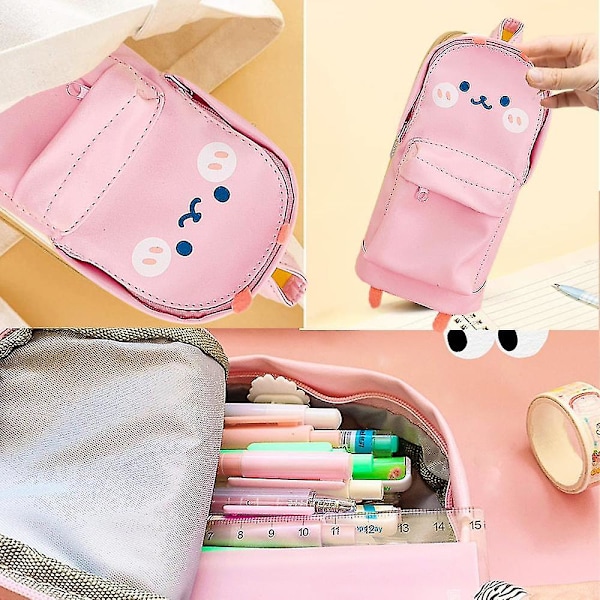 Rolig Stand Up Case Pen Organizer, case Pennfodral påse