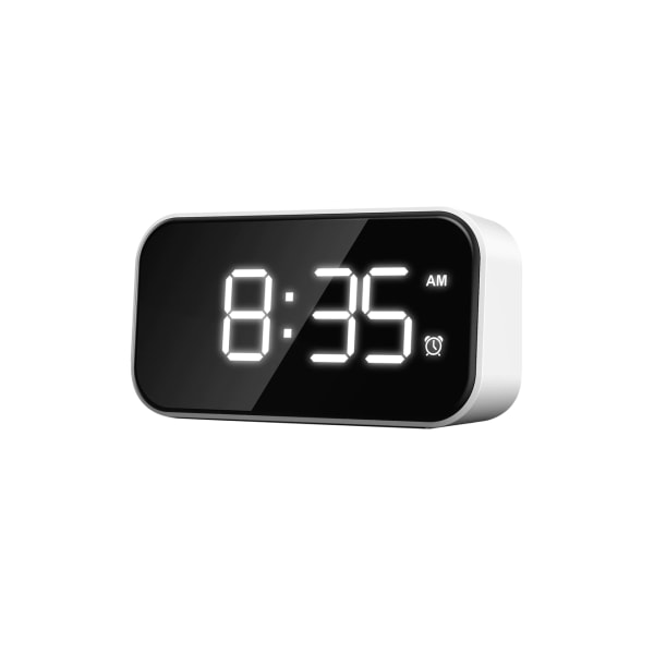Vækkeur Touch Control Snooze-funktion Fuldskærms LED Digital